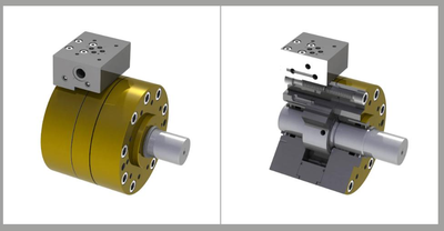静压支撑高频高速摆动伺服缸